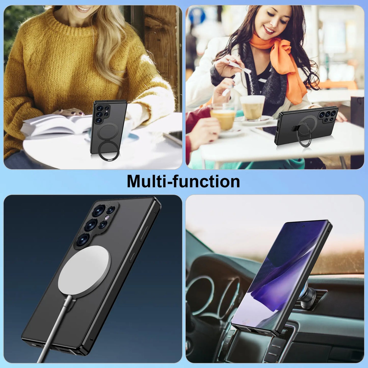 Samsung Galaxy s25ultra Phone Case Magnetic MagSafe Cover
