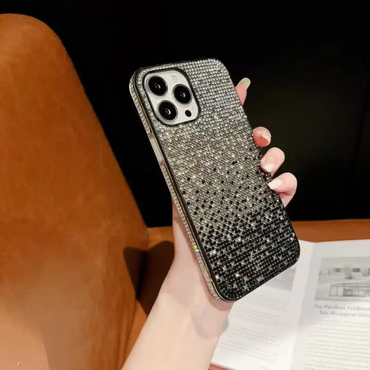 Starry Sky Gradient Diamond iPhone Case