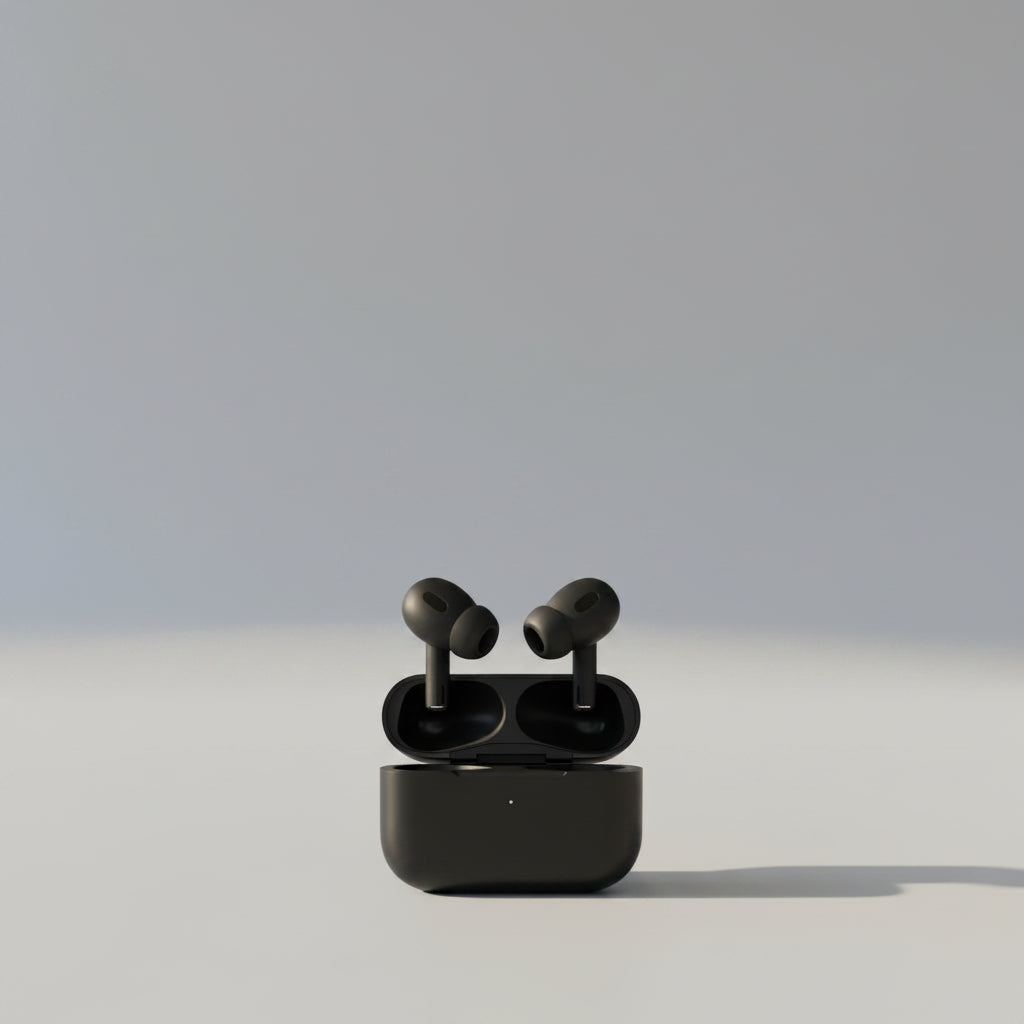 Black AirPods Pro 2 with ANC & Bluetooth