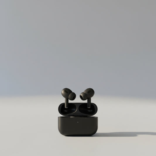 Black AirPods Pro 2 with ANC & Bluetooth