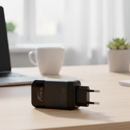 150W Super Fast Charger High Speed  Charging Quality (Without Cable)
