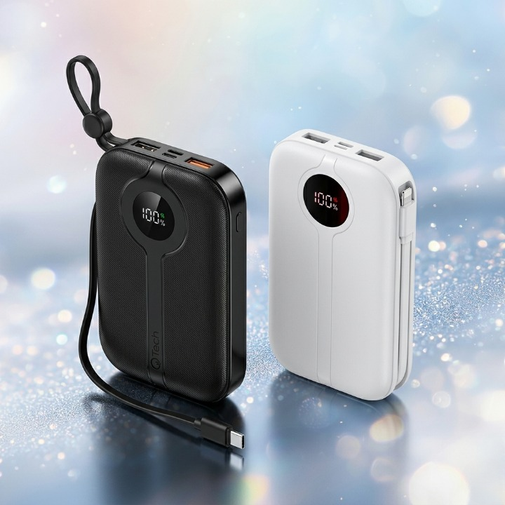 Pocket Size Portable Charger with LED Display