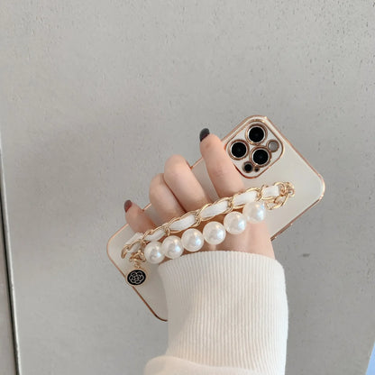 Pearl Chain iPhone Case