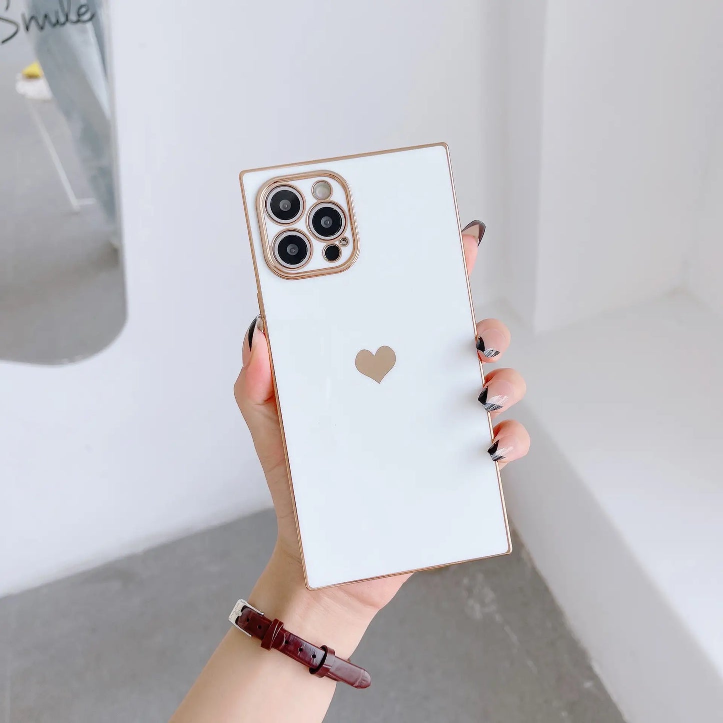 iphone 16Promax Phone Case with Love Design