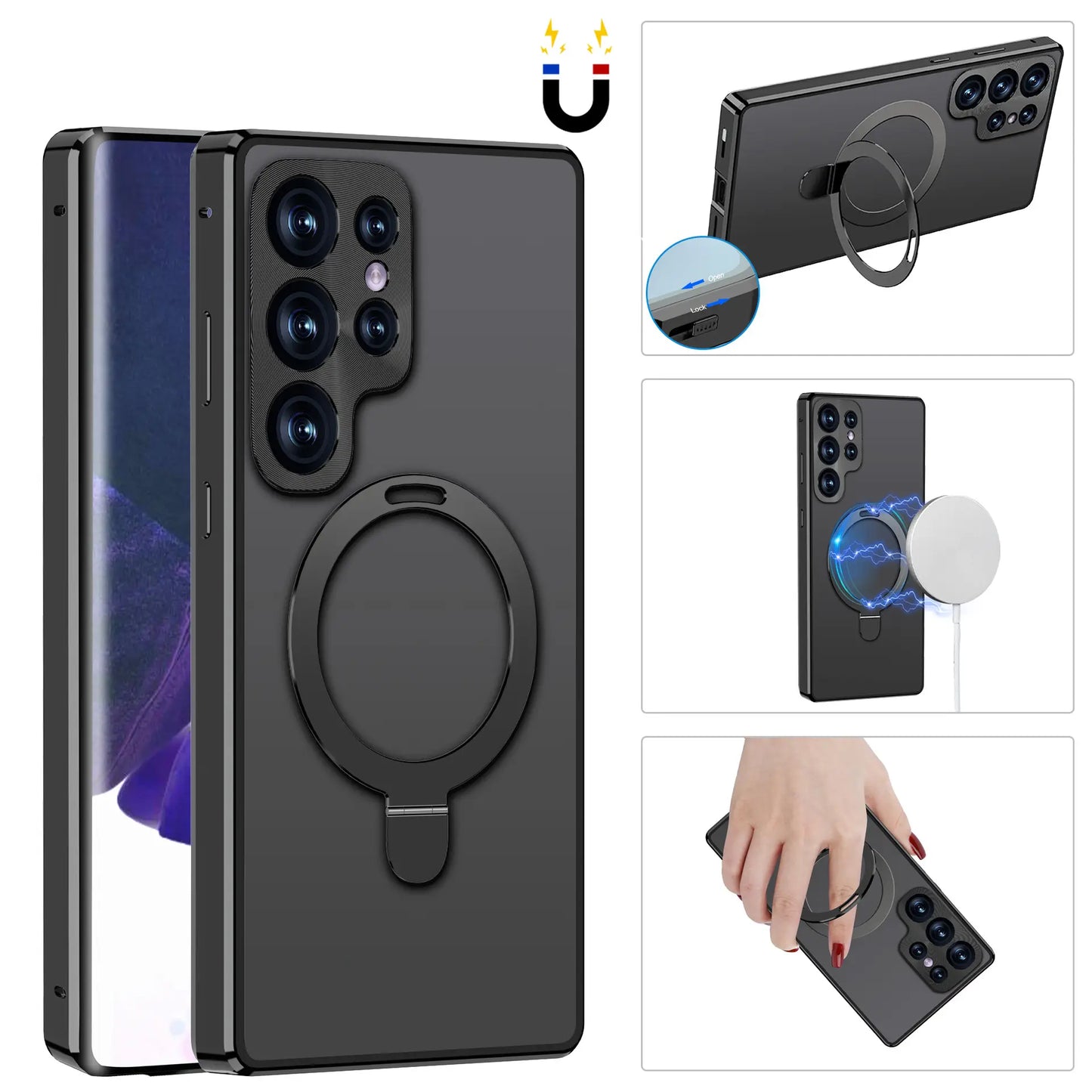 Samsung Galaxy s25ultra Phone Case Magnetic MagSafe Cover