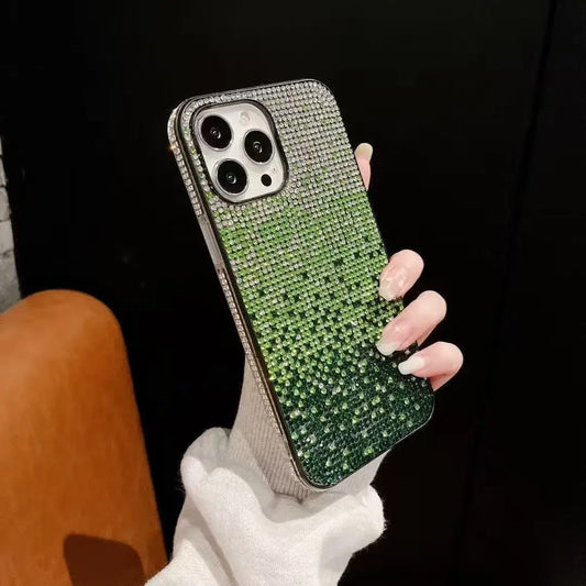 Starry Sky Gradient Diamond iPhone Case