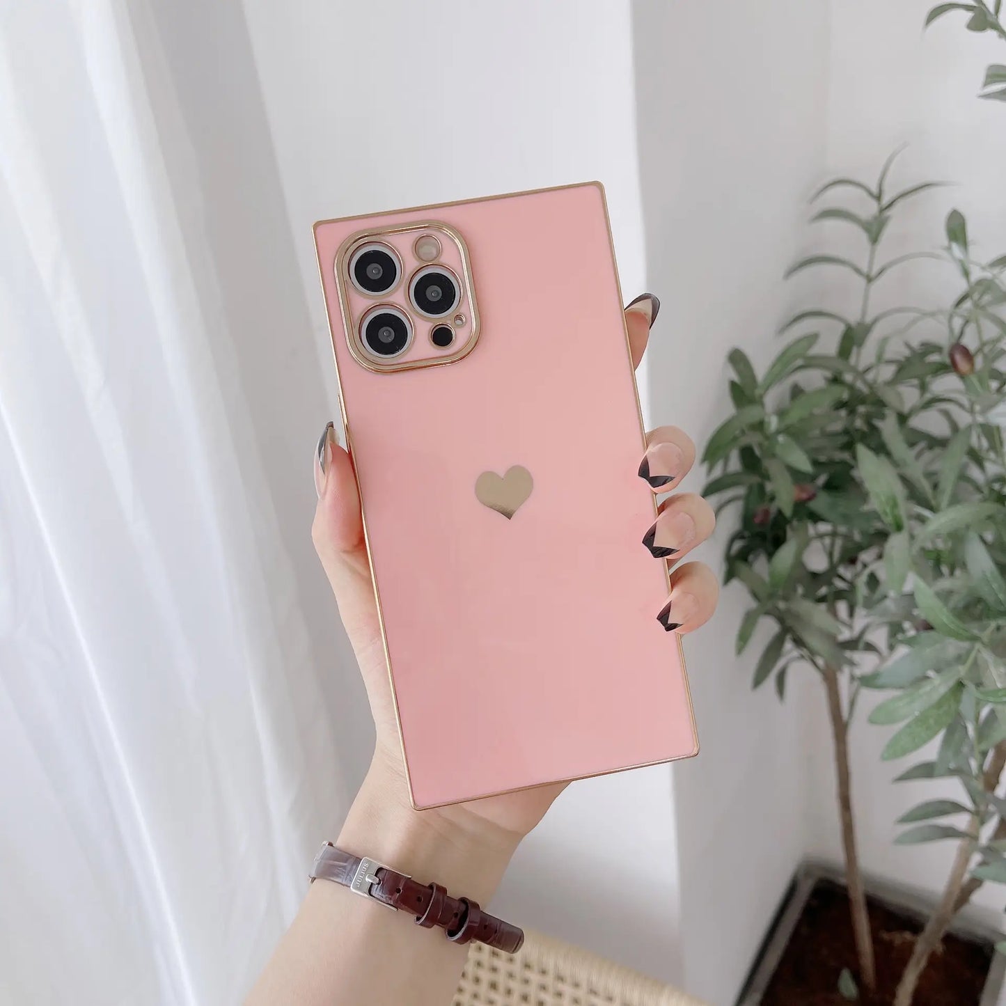 iphone 16Promax Phone Case with Love Design