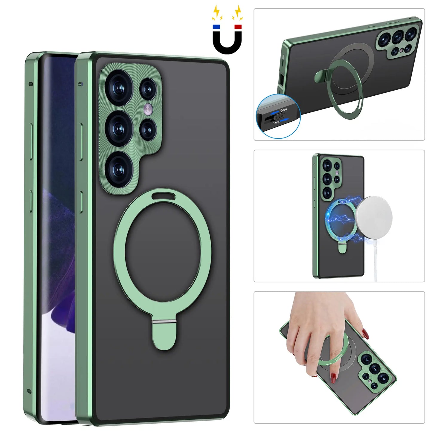 Samsung Galaxy s25ultra Phone Case Magnetic MagSafe Cover