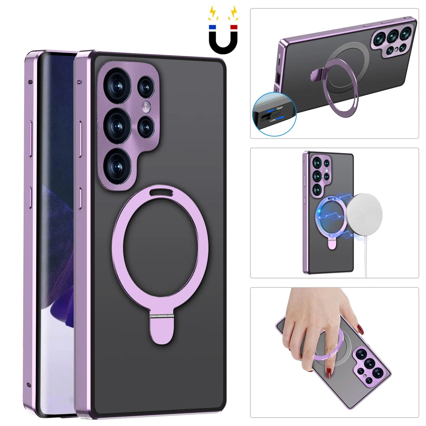 Samsung Galaxy s25ultra Phone Case Magnetic MagSafe Cover