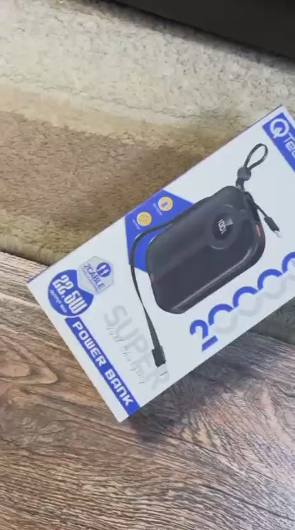 Pocket Size Portable Charger with LED Display